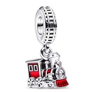 NWOT Mickey Mouse Train Disney x Pandora FIT Silver Charm